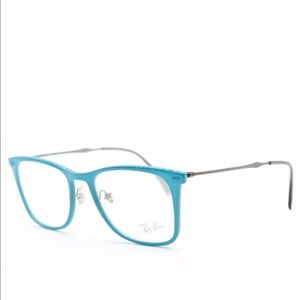 RAY-BAN RB 7086 5640 BLUE EYEGLASSES Rx 51-18-140